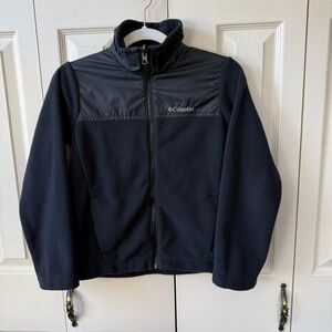 Columbia Bugaboo II Fleece Interchange Jacket Boys Size Medium 10/12